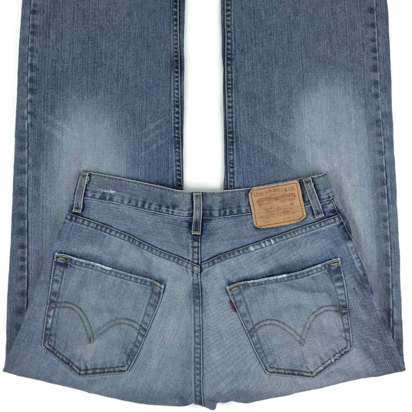 Levi's 569 Loose Straight Leg Denim Jeans Sz 30x32 - Picture 3 of 8